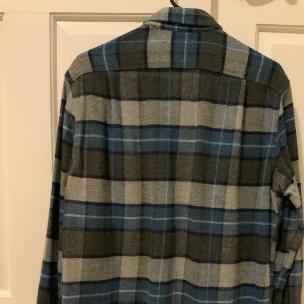 J Crew Wallace & Barnes flannel shirt